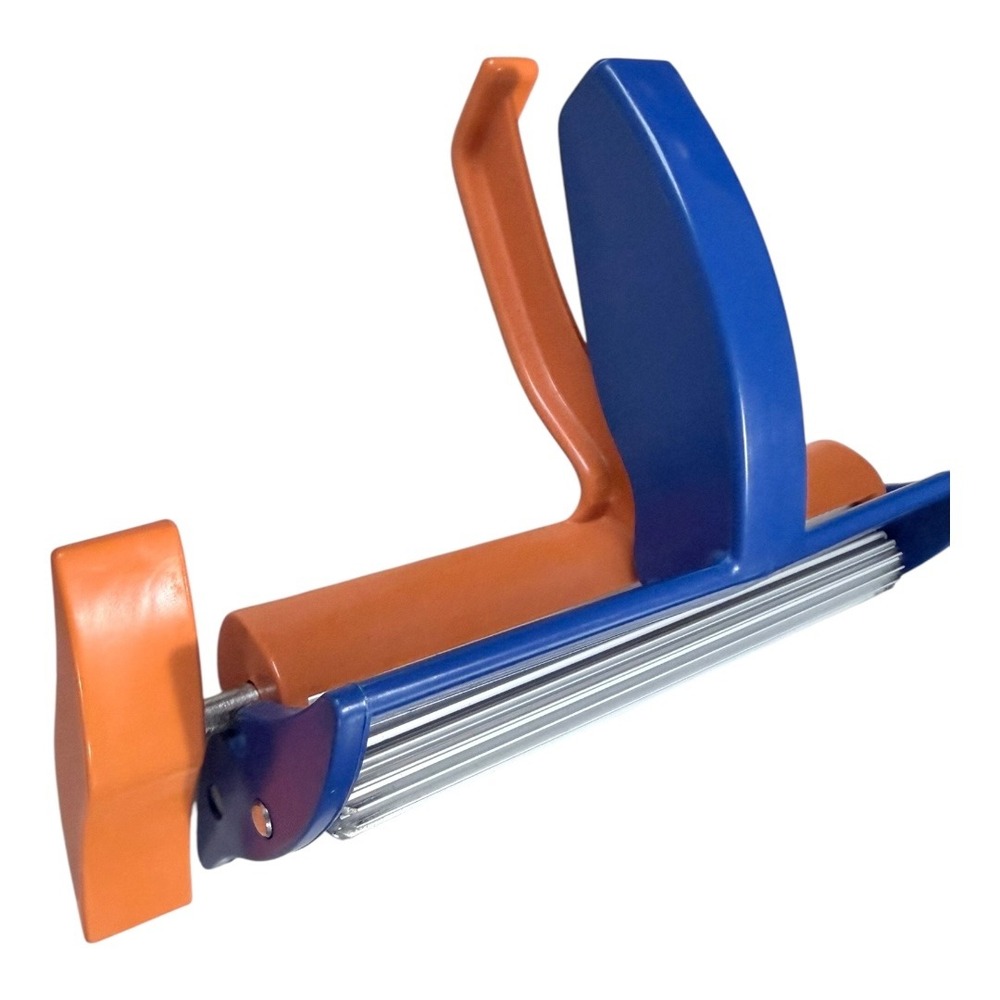 Fiskars Paper Crimper Corrugating Tool Blue Orange Handheld Scrapbook Crafting